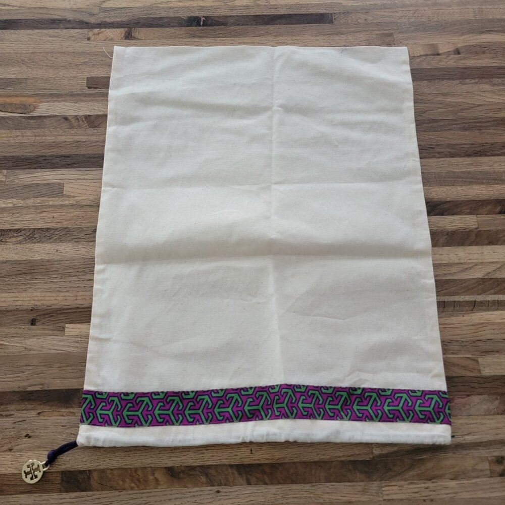 18" X 14" Tory Burch Draw String Dust Protection … - image 5